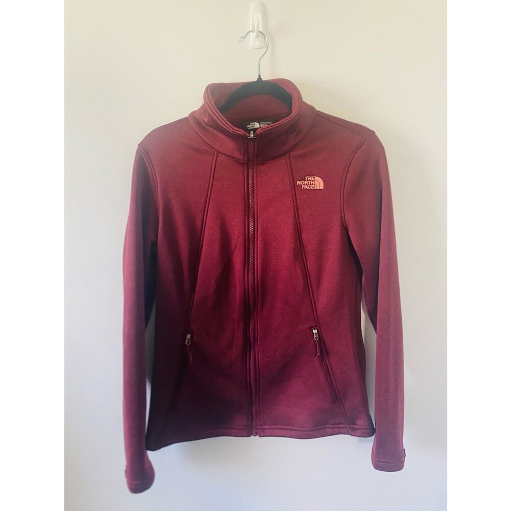 The North Face Women's Burgundy Full-Zip Utility Jacket, Outdoors, Hiking